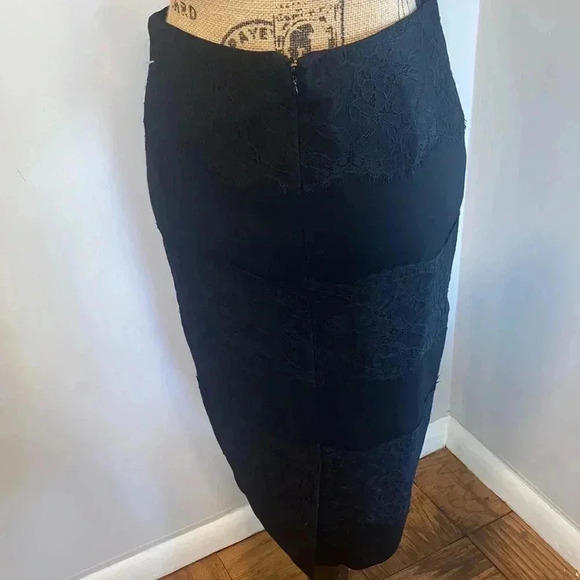 1. State Mixed Media Pencil Skirt - Picture 5 of 7